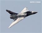 空軍幻象200戰機單機性能特技操演。（記者邱榮吉/攝影）