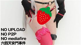 （圖／翻攝自推特@doujinakiba）日本,A片,六四,天安門,防盜