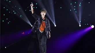 尖叫聲！鼓鼓呂思緯全運會飆唱嗨翻