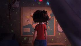 動畫電影「壞壞萌雪怪」片中出現南海「九段線」的畫面，越南日前因此禁播，菲律賓外交部長也要求剪掉「九段線」畫面。（圖取自DreamWorksTV YouTube網頁youtube.com）