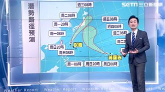 閃台灣「被迫北上」　2颱風路徑曝光