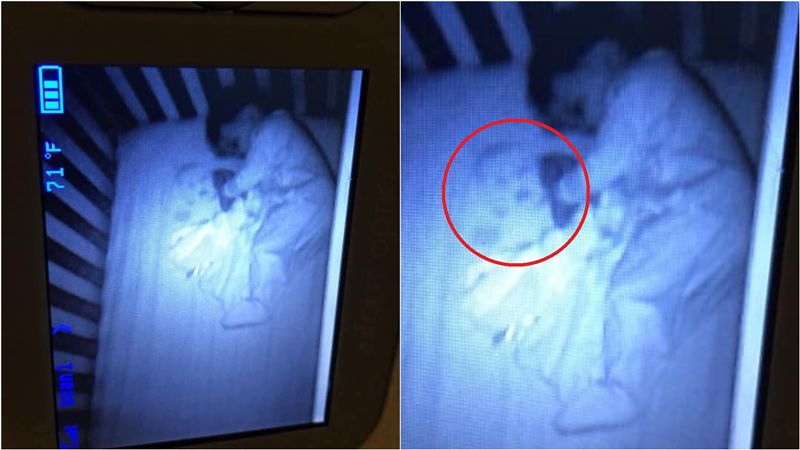 監看嬰兒房！媽驚見「幽靈」緊貼兒