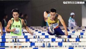 ▲陳奎儒在桃園全運會又是差奧運標0.04秒。（圖／記者林辰彥攝影）
