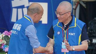 吳敦義驚傳身體不適！眼神呆滯身體晃