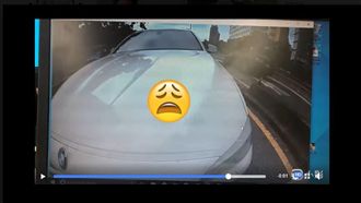 劣！撞人還笑對方車爛　網：特斯拉…