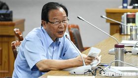 國民黨立法委員林德福出席司法委員會質詢。 （圖／記者林敬旻攝）