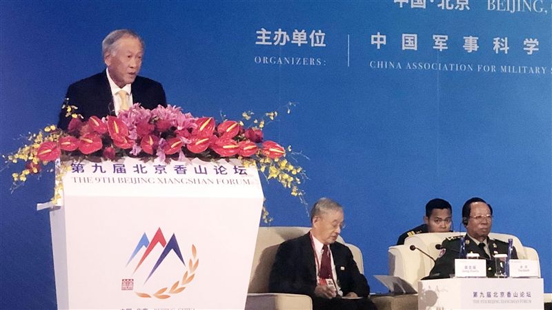 星國防長：美中愈疏遠　他國越難中立