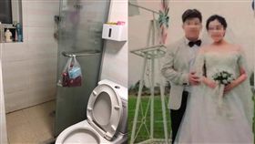 廁所,浴室,馬桶,毒氣,硫化氫,臭味,硫化氫,上海,化糞池,屁,死亡,致命 圖／翻攝自微博