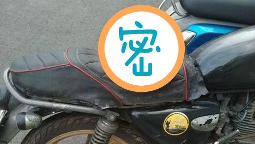 安全帽被偷　男大生車上多這頂傻爆眼