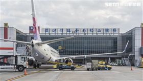 松山機場、春節、過年、疏運、離島、航空 圖／記者林敬旻攝