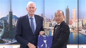 AIT主席莫健赴高雄拜會韓國瑜。