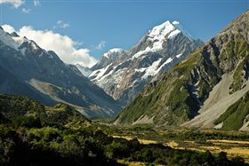 ▲庫克山被譽為南阿爾卑斯山（圖／shutterstock.com）