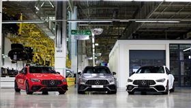 ▲Mercedes-AMG A45、CLA 45下線生產（圖／翻攝網路）