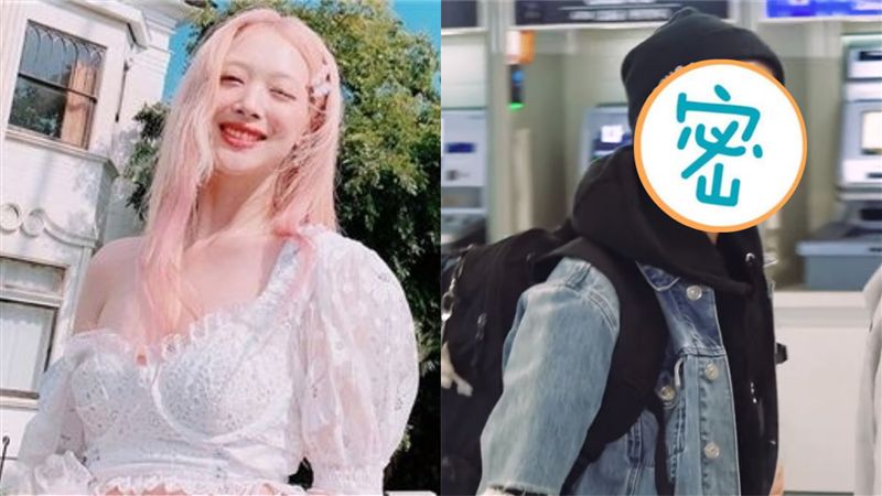 送完雪莉現身機場！粉看她眼睛秒心碎