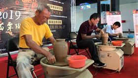 苗栗縣,苗栗陶藝術節,陶藝之美,交流,體驗焰艷之美(圖/中央社)