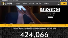 美國國家失蹤及受剝削兒童中心（翻攝網路）