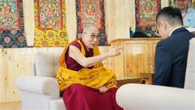 西藏,達賴喇嘛,重申,不獨立,呼籲中國,保護,葬區文化(圖/中央社)