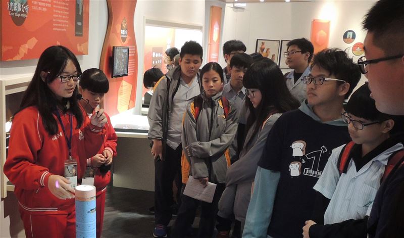 十三行志工富熱忱　最年輕僅15歲