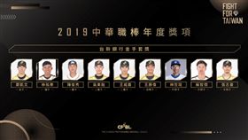 中華職棒金手套得主。（圖／中職提供）