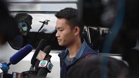 移民署,港女命案,陳同佳,可臨櫃,申請來台(圖/中央社)