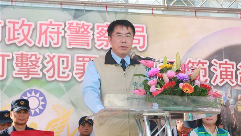 鬥毆滋擾強力執法　黃偉哲說重話