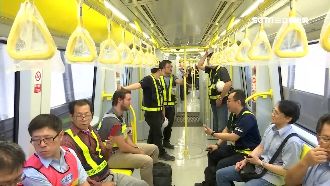 來了！新北環狀線初勘　內部設計曝光