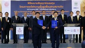 泰國,高速鐵路,連結3大機場,加速東部,經濟發展(圖/泰國國鐵局提供)中央社