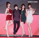 日本AV女優夏木安梨、椎名空、相澤南、高橋聖子為「2019同志好厝邊」台灣同志大遊行造勢。（記者邱榮吉/攝影）