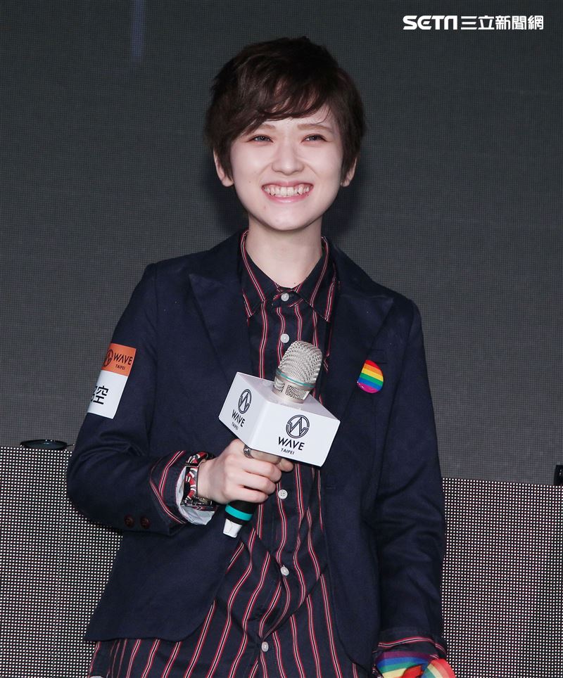 「日本第一女權」椎名空首位公開出櫃的AV女優。（記者邱榮吉/攝影）