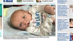 英國,家暴,骨折,嬰兒,手搖杯。(圖/翻攝自dailymail)