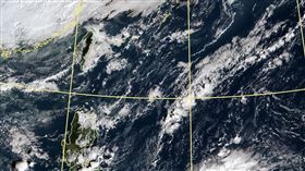 （圖／翻攝自中央氣象局）台灣,衛星雲圖