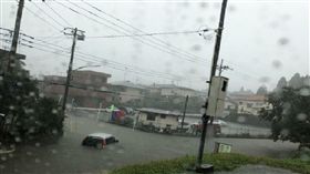 千葉線,土石流,低氣壓（圖／翻攝自推特）