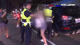 「誰打我學長」內衣女醉鬧夜店洩春光