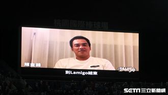 中職／告別桃猿　勝母鋒亮相全場驚呼