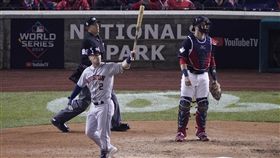 ▲布瑞格曼（Alex Bregman）7局上炸裂滿貫砲。（圖／美聯社／達志影像）
