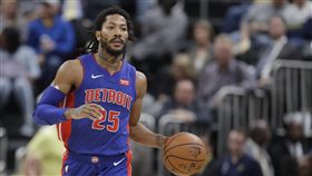▲羅斯（Derrick Rose）連2場攻下全隊最高分，活塞苦吞2連敗。（圖／美聯社／達志影像）