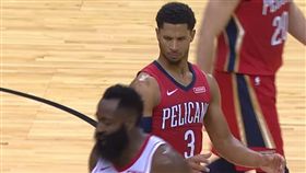 Josh Hart露出「黑人問號」的表情。（圖／翻攝自YouTube）