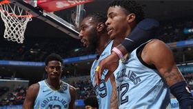 ▲灰熊在延長賽擊敗籃網。（圖／取自推特）