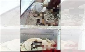 隔壁房傳惡臭！親友破門開冰箱…驚見女富豪遭「水泥封屍」（圖／翻攝自《中國報》）