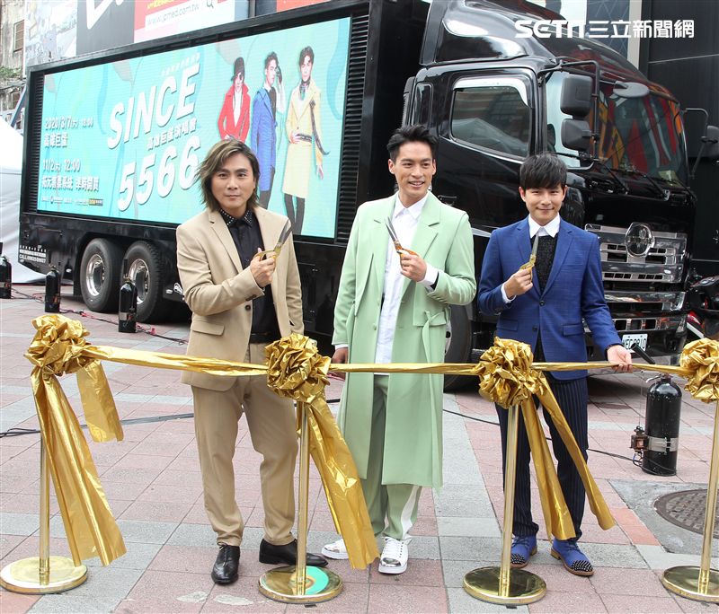 5566 2020高雄小巨蛋演唱會起跑。（記者邱榮吉/攝影）