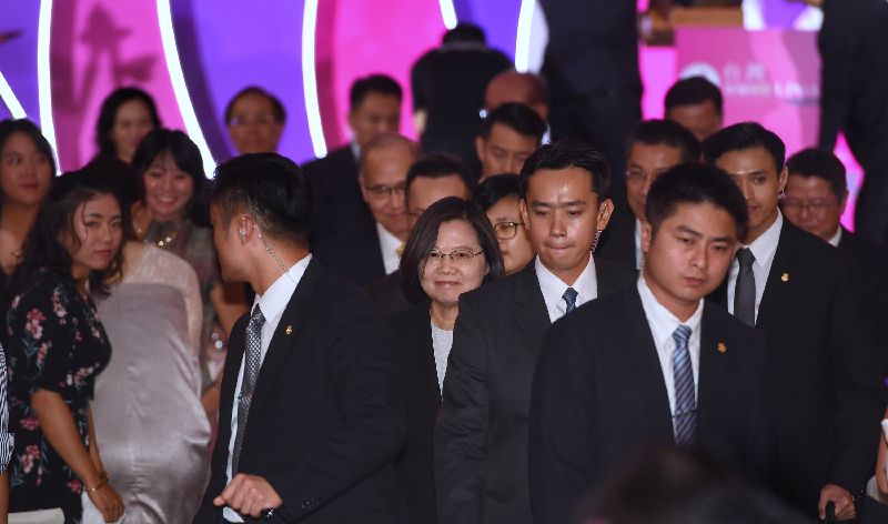 LPGA名將來台參賽　蔡英文表歡迎