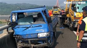 國道3號,斜張橋,小貨車,自撞護欄,死亡,駕駛