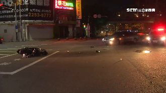 「快車道」直接右轉！BMW撞飛騎士