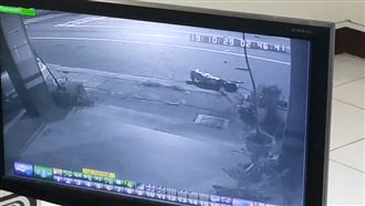 男大生遭撞「人球翻滾」驚悚畫面曝光