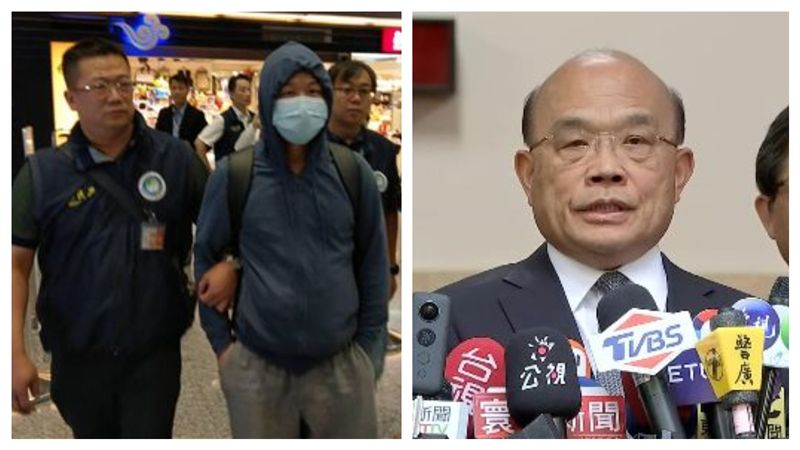 陸客撕毀連儂牆遭遣返　蘇揆四字送他