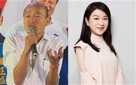 韓國瑜瞎扯「白白胖胖」…周玉蔻：我白胖，我驕傲！（圖／資料照、翻攝自周玉蔻臉書）