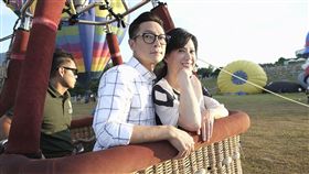 謝祖武、梁舒涵。（TVBS提供）