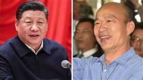 韓國瑜批評民進黨白白胖胖,黃創夏指習近平意外中槍。（組合圖／資料照）