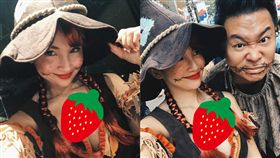 鍾欣怡,孫樂欣,萬聖節,女巫,信義區(鍾欣怡臉書)