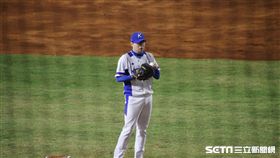 ▲雅加達亞運韓國隊王牌左投梁玹種。（圖／記者蕭保祥攝影）